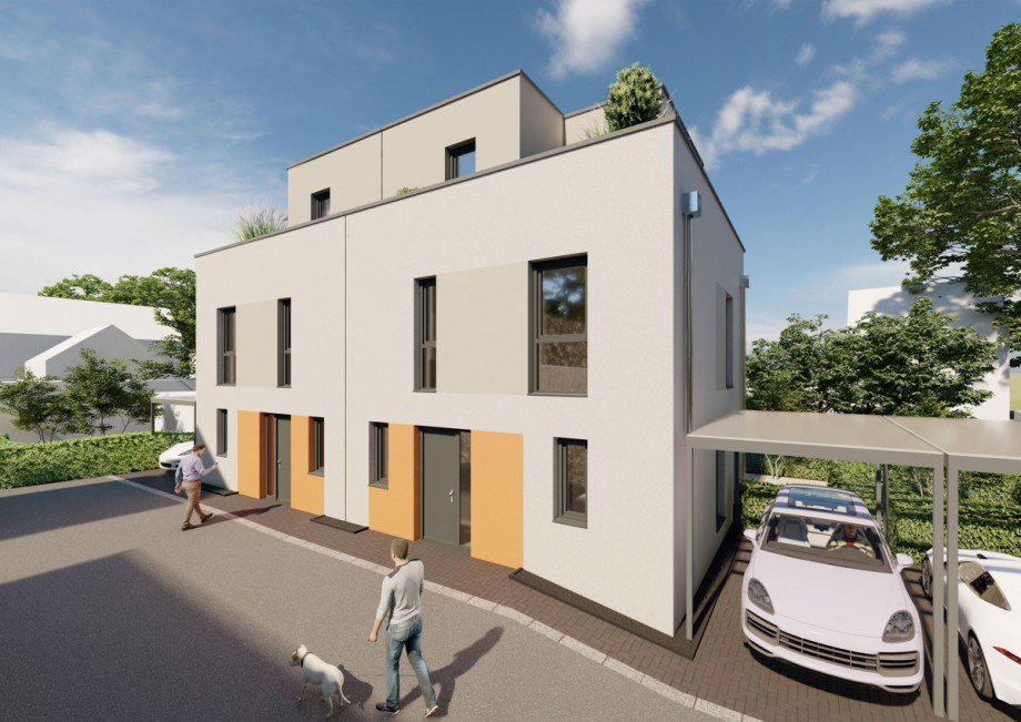 Visualisierung Doppelhaush�lfte Sankt Augustin