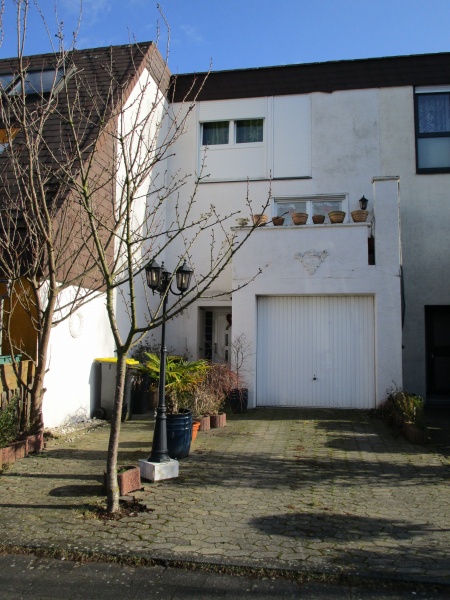 Hausansicht Reihenhaus Sankt Augustin