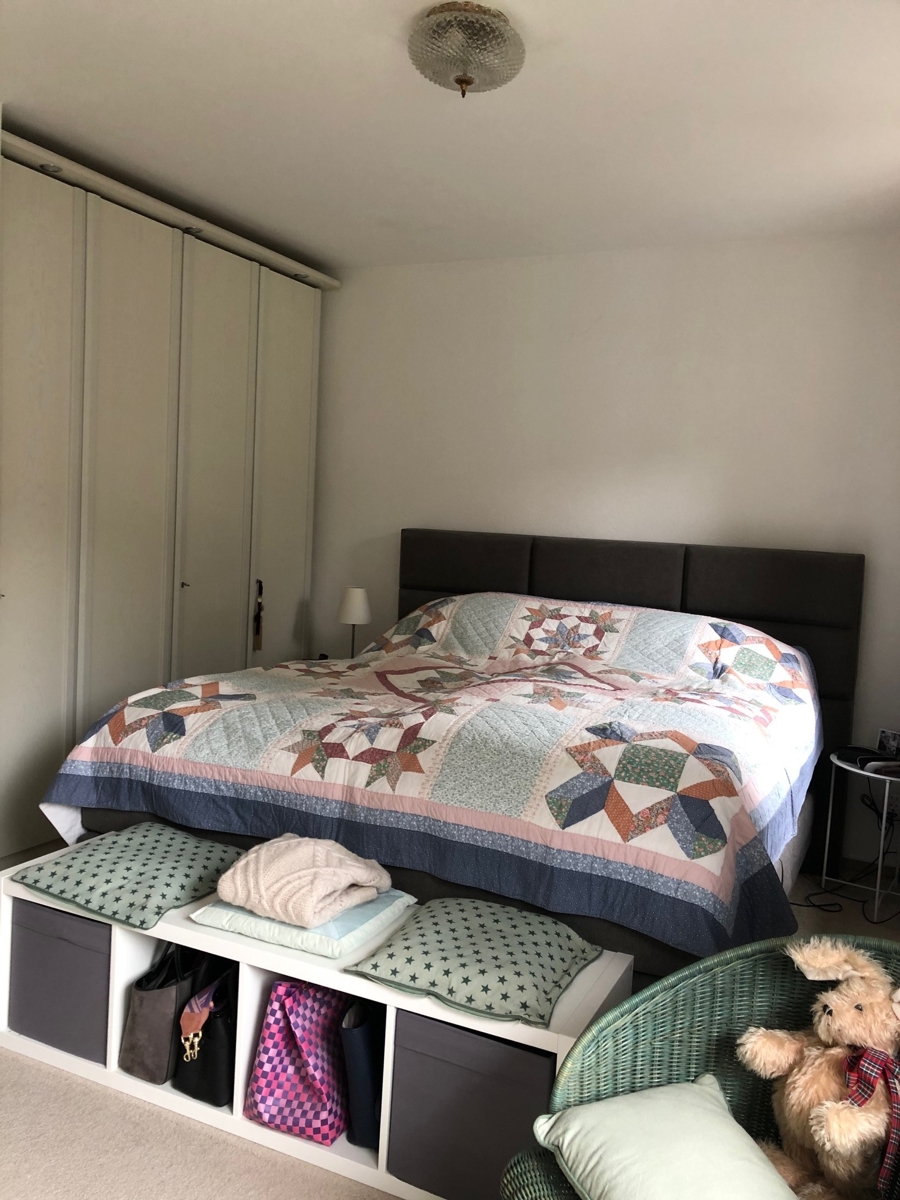 Ansicht Schlafzimmer im I OG Reiheneckhaus Bonn
