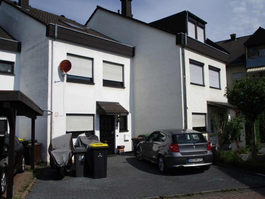 Hausansicht Reihenhaus Sankt Augustin