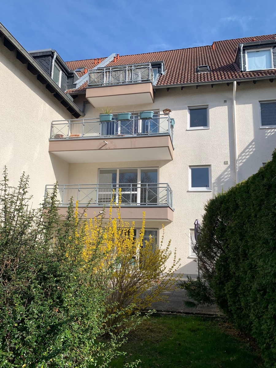 Ansicht Wohnung mit gro�em Balkon Etagenwohnung Bonn