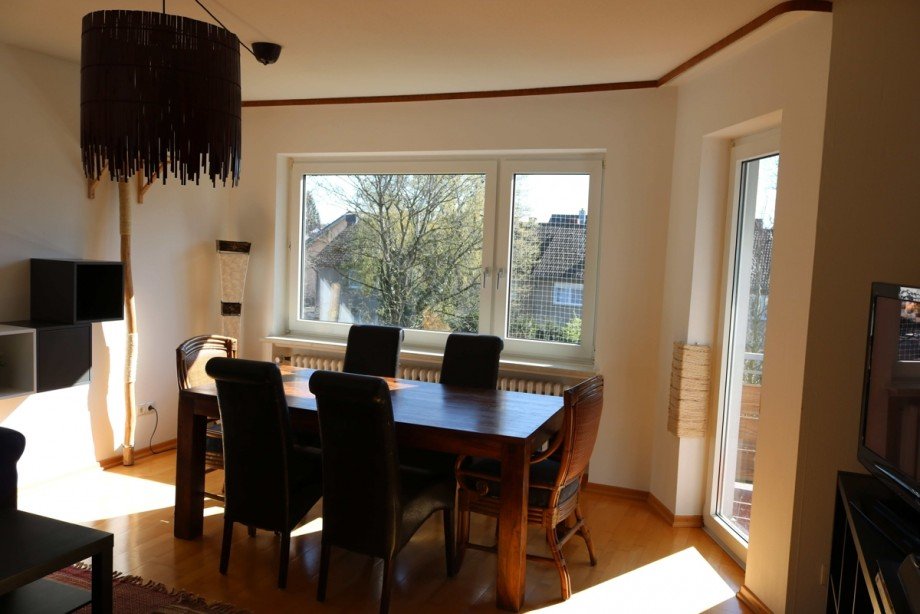 Ansicht Wohn,- Esszimmer Etagenwohnung Sankt Augustin