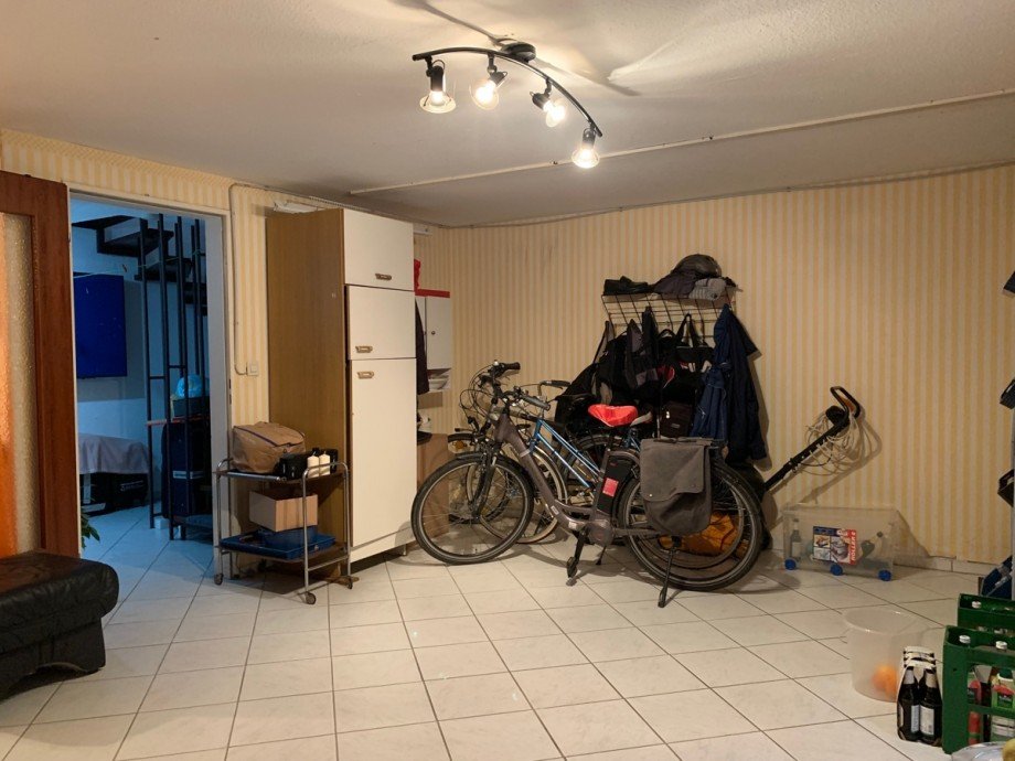 Ansicht Hobbyraum im Untergeschoss Reihenhaus Sankt Augustin