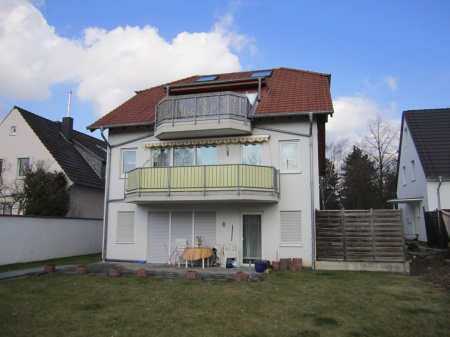 Gartenansicht Etagenwohnung Sankt Augustin