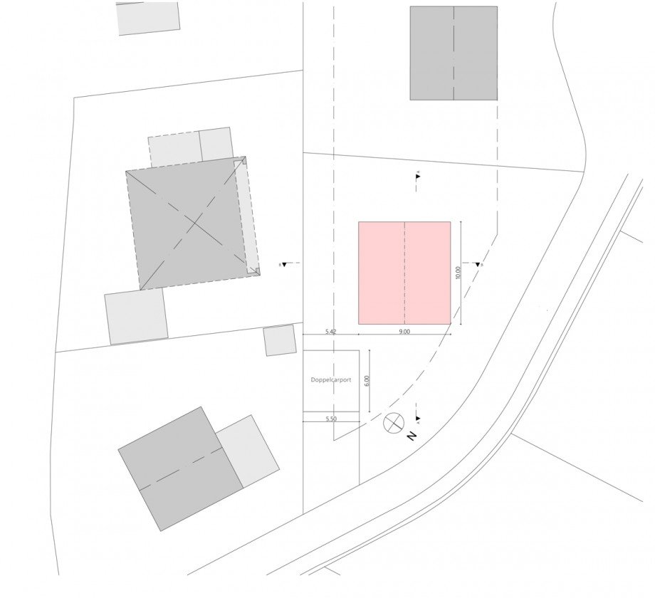 Lageplan Einfamilienhaus Windeck / Dattenfeld