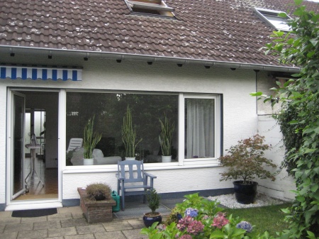R�ckansicht 2 mit Terrasse Doppelhaush�lfte Sankt Augustin-Schmerbroich