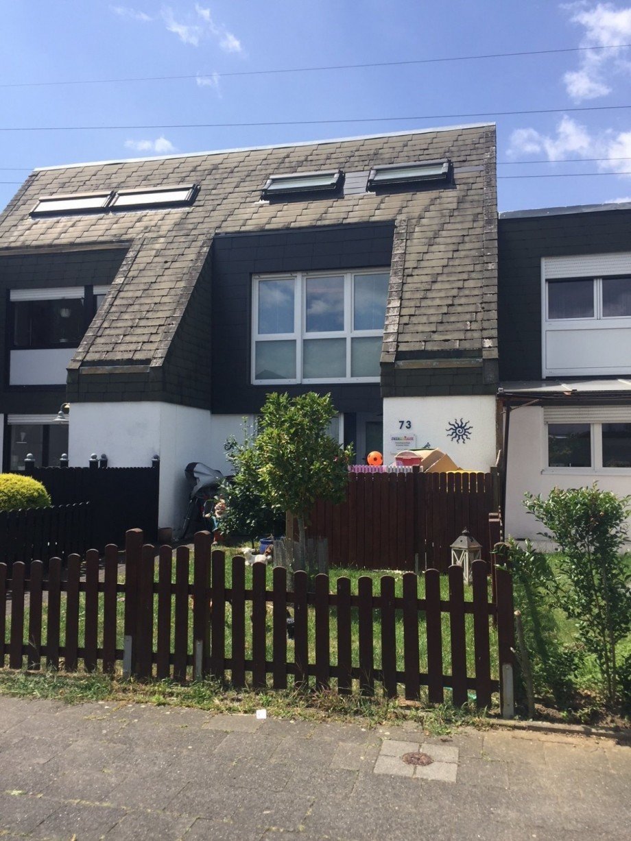 R�ckansicht Reihenhaus Sankt Augustin