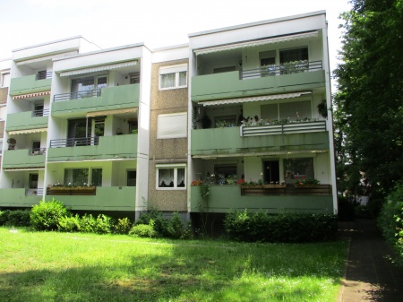 Haus-, R�ckansicht Etagenwohnung Sankt Augustin