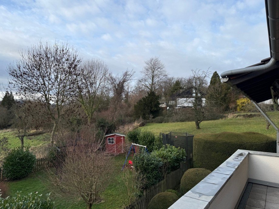 Ansicht gro�e Dachterrasse Einfamilienhaus Thomasberg