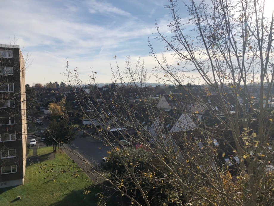 Blick vom Balkon Etagenwohnung Sankt Augustin