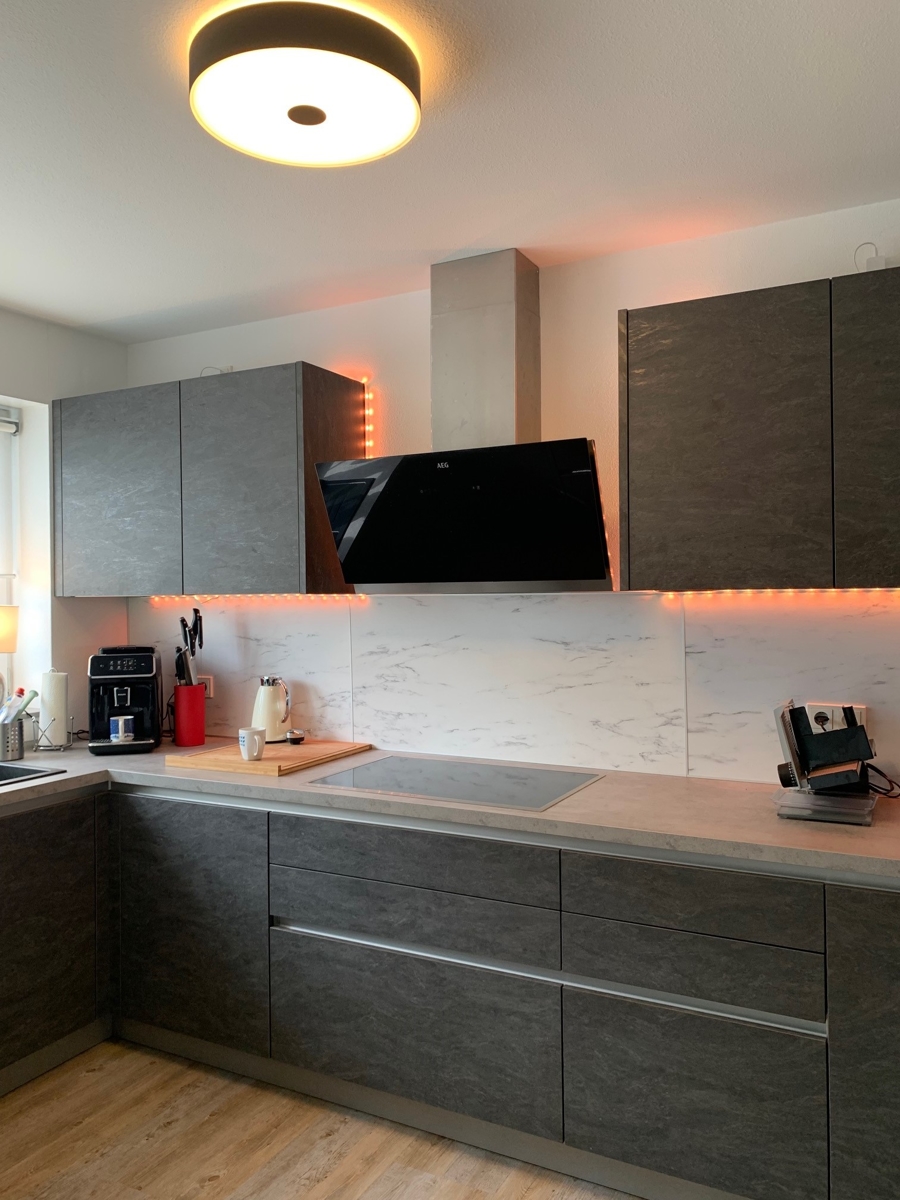 Ansicht Einbauk�che Reihenendhaus Niederkassel