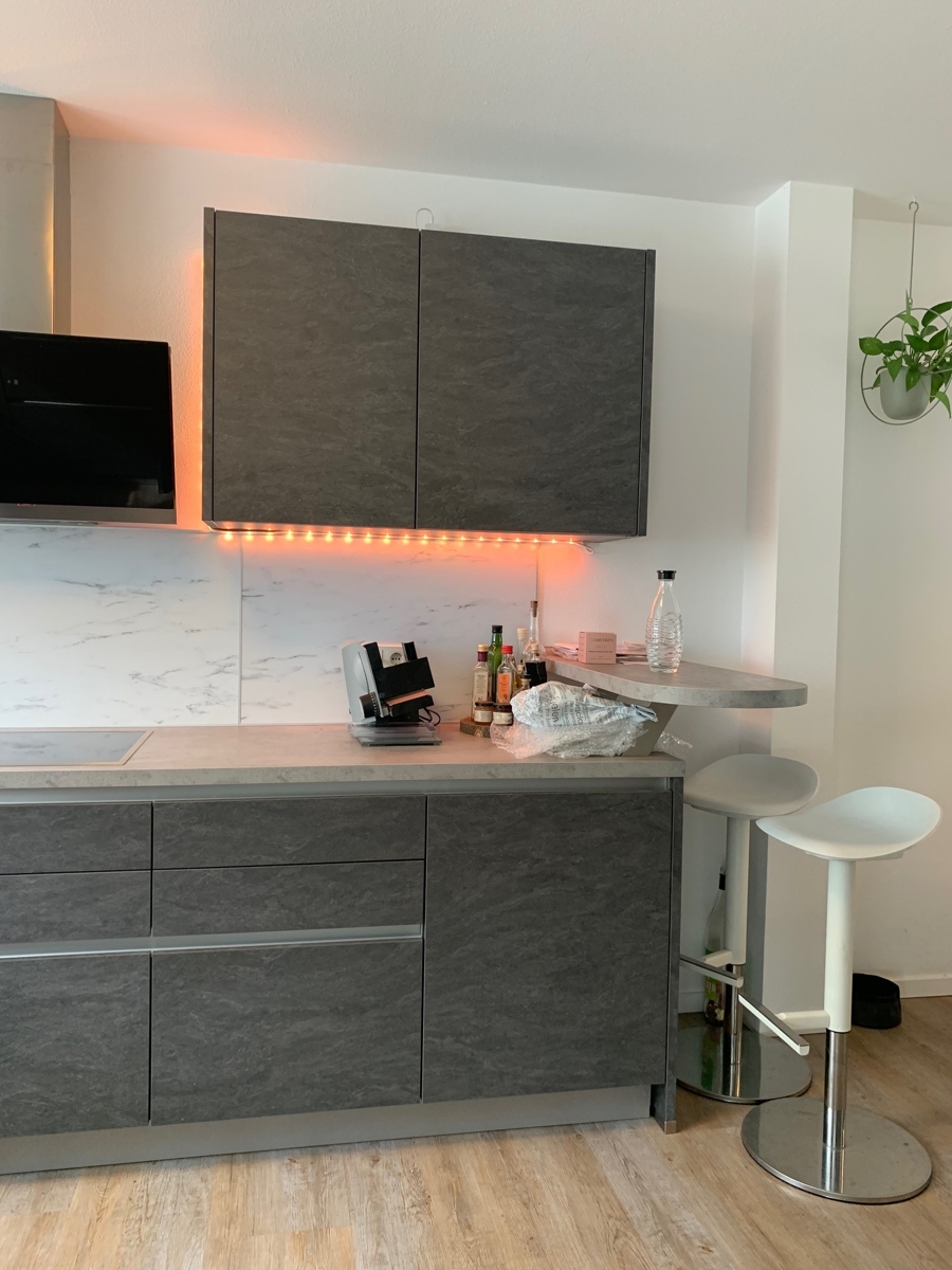 Ansicht Einbauk�che Reihenendhaus Niederkassel