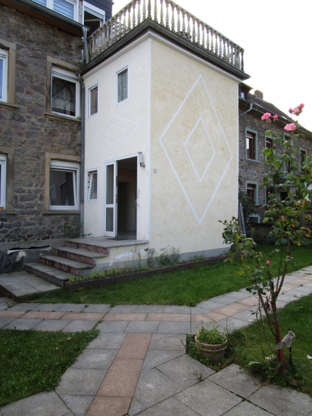 R�ckansicht Mehrfamilienhaus K�nigswinter