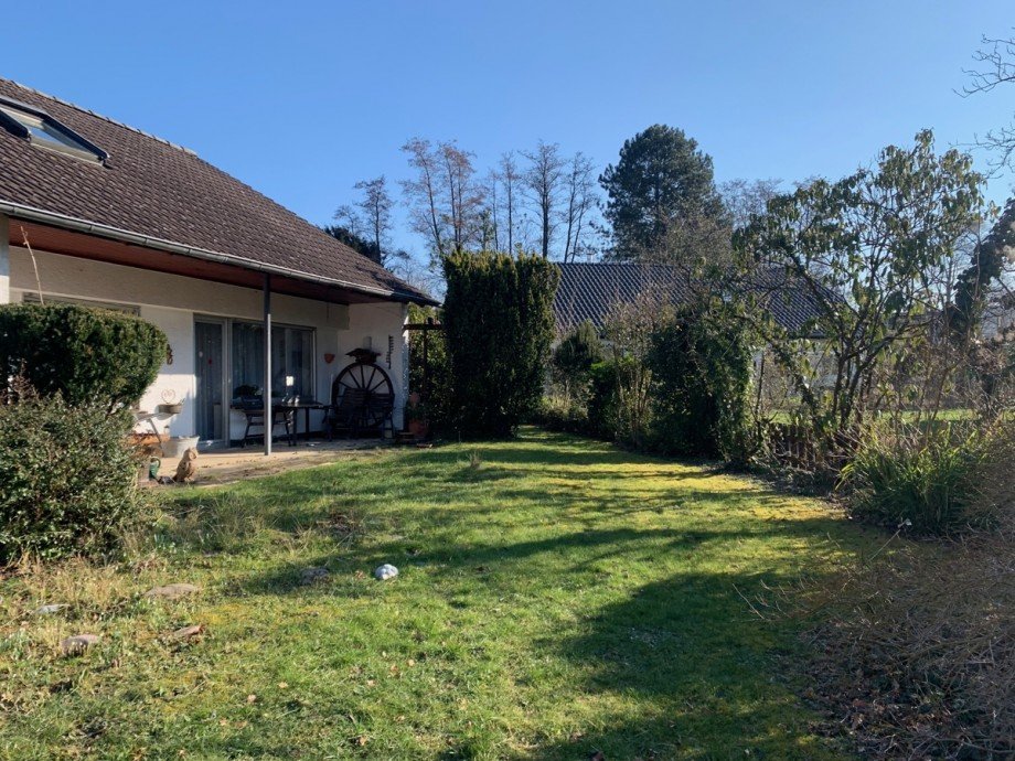 Ansicht Gaten Einfamilienhaus Sankt Augustin