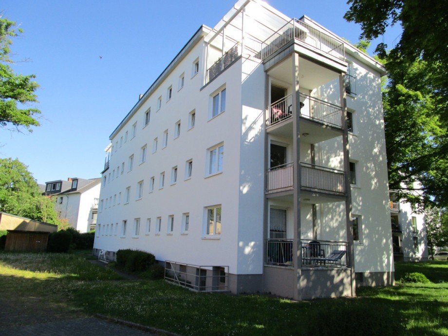 R�ckansicht Etagenwohnung Siegburg