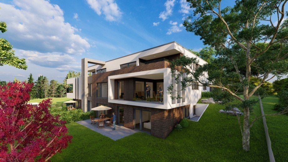 Au�enansicht Erdgeschosswohnung Bonn