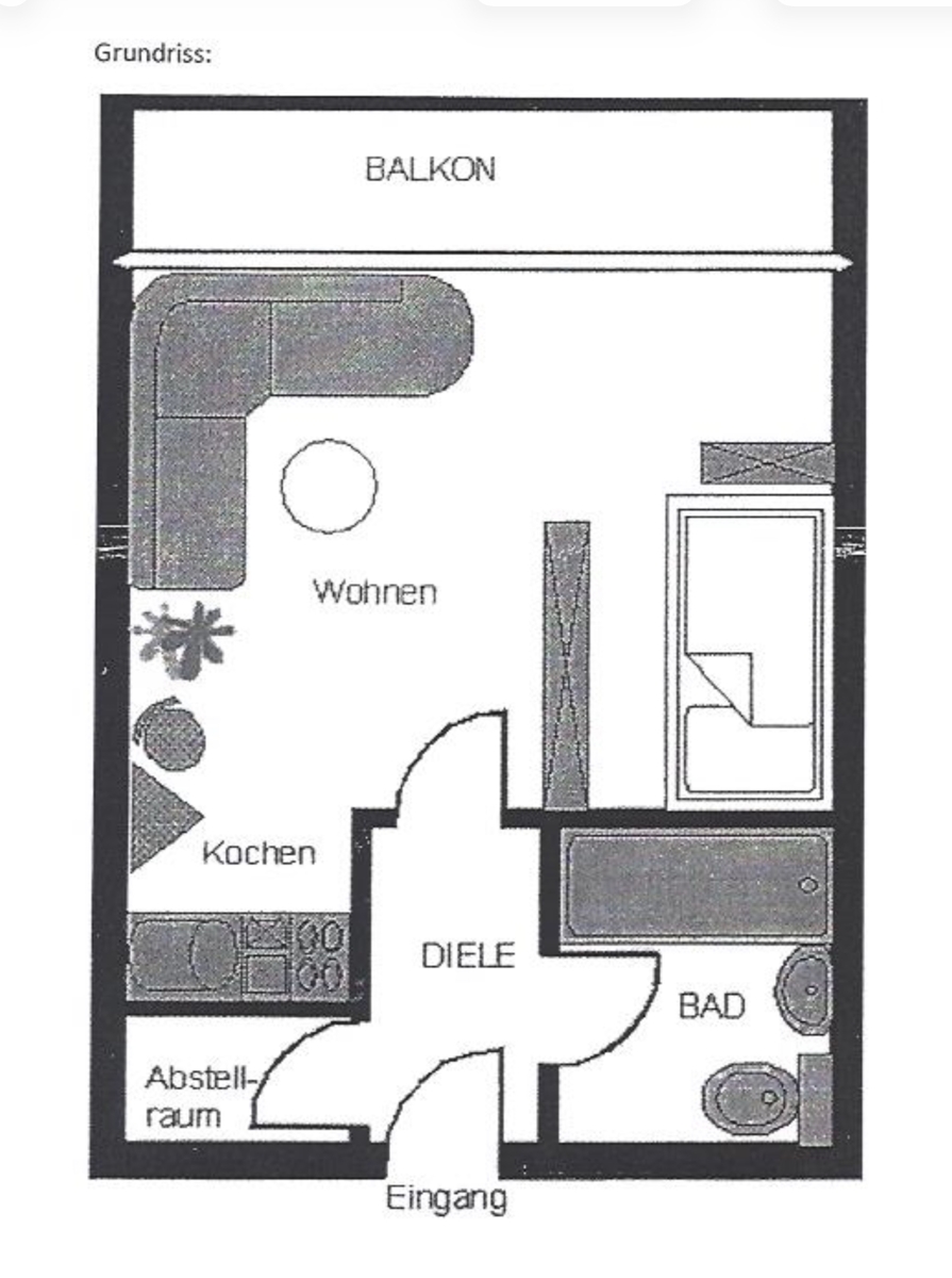 Grundriss Etagenwohnung Sankt Augustin