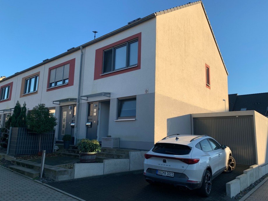 Vorderansicht Reihenendhaus Gelsenkirchen