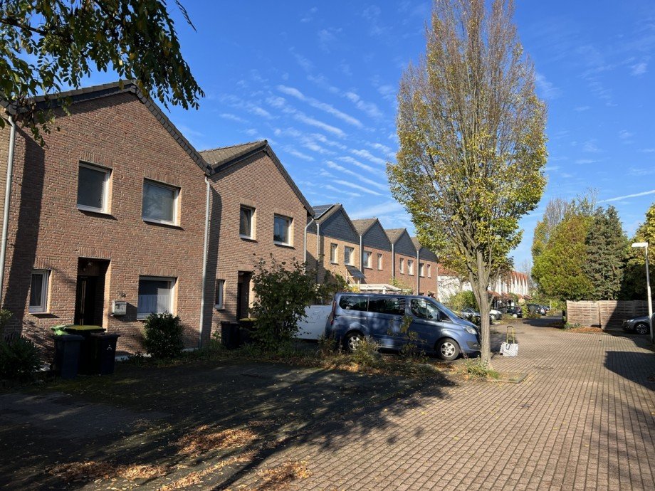Vorderansicht Reihenhaus Sankt Augustin