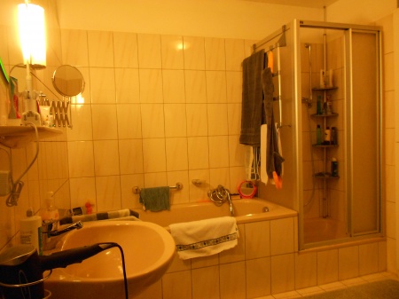 Badezimmer mit Dusche und Wanne Etagenwohnung Bonn / P�tzchen