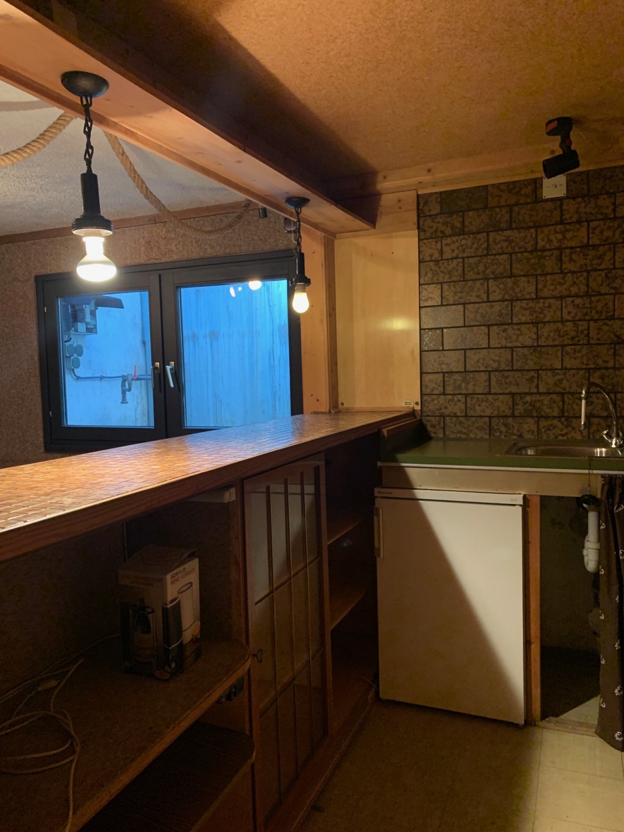 Theke im Partyraum Reihenendhaus Sankt Augustin