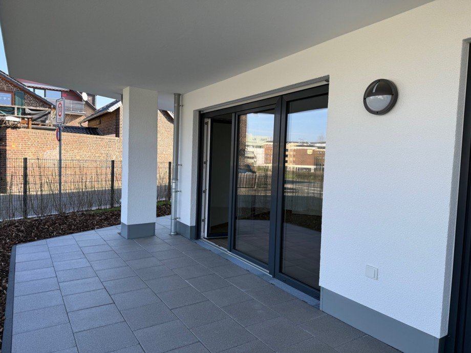 �berdachte Terrasse Erdgeschosswohnung Sankt Augustin