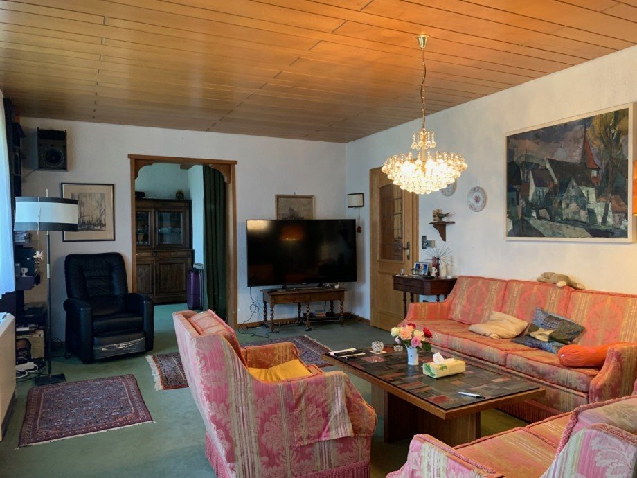 Ansicht Wohnzimmer Einfamilienhaus Sankt Augustin