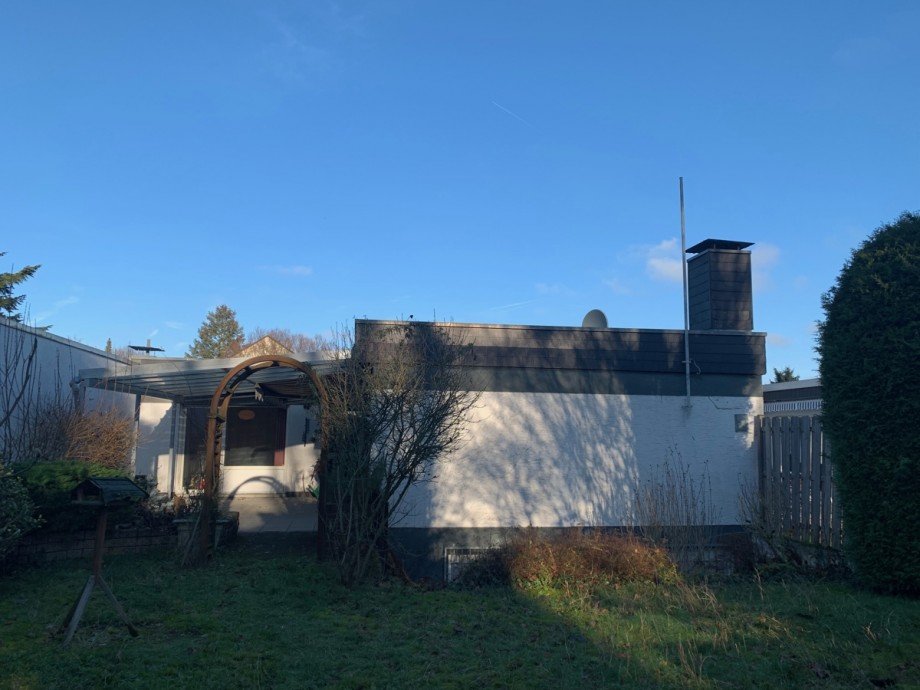 R�ckansicht Bungalow Sankt Augustin
