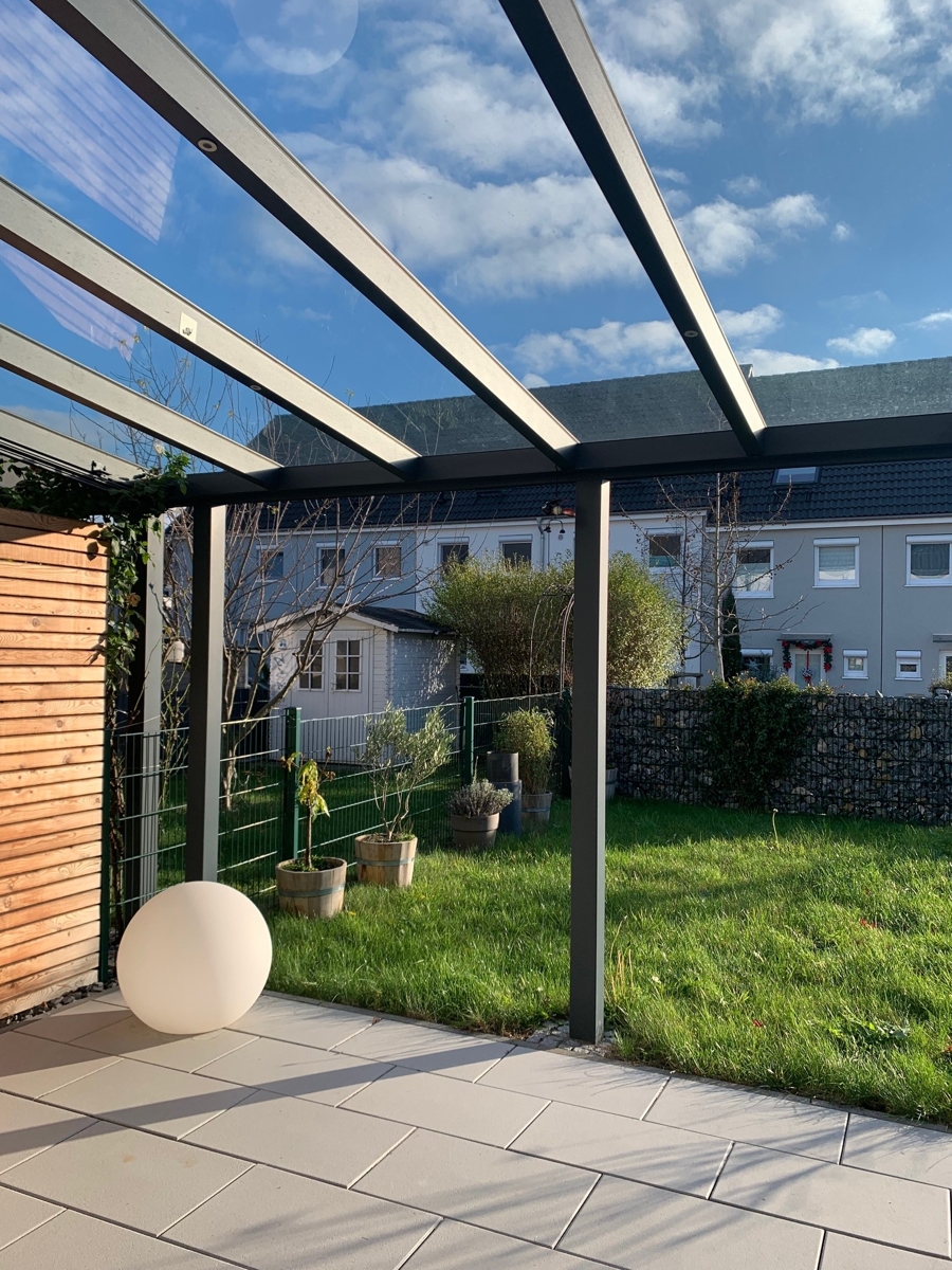 �berdachte Terrase Reihenendhaus Gelsenkirchen