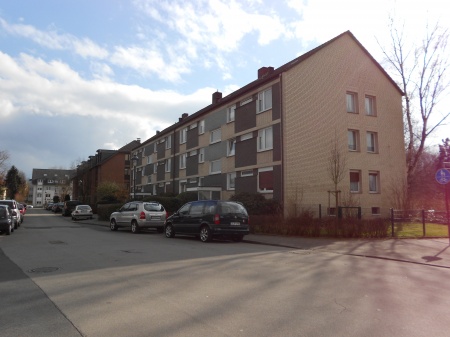 Stra�enansicht Etagenwohnung D�sseldorf