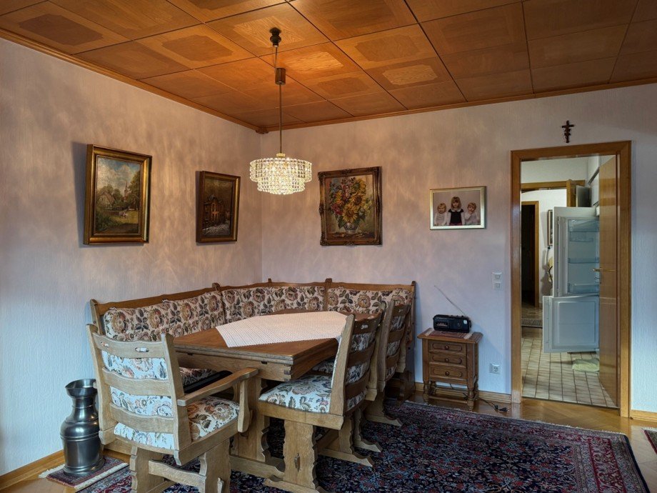 Ansicht Esszimmer im OG Einfamilienhaus Thomasberg