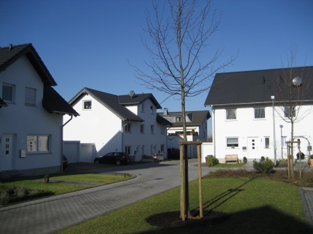 Ansicht Nachbarschaft Doppelhaush�lfte Sankt Augustin