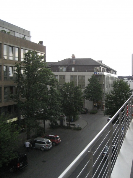 Ausblick 2 Gesch�fte Maisonettewohnung Troisdorf