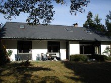 R�ckansicht mit Garten und Terrasse SANKT AUGUSTIN-NIEDERBERG, freist. EinFamH mit 6-7 Zimmern, ca. 160 m� WNfl., + Keller, 839 m� GrSt.