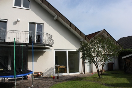 Ansicht Terrasse Einfamilienhaus Sankt Augustin