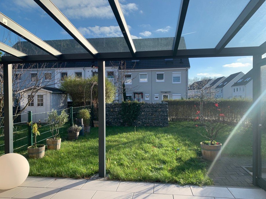 �berdachte Terrase Reihenendhaus Gelsenkirchen