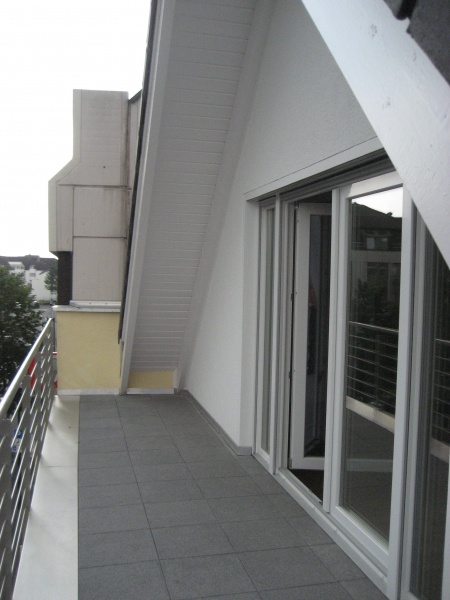 Ansicht 1 Balkon Maisonettewohnung Troisdorf