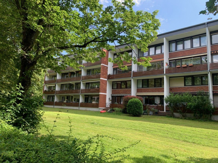R�ckansicht Etagenwohnung Sankt Augustin