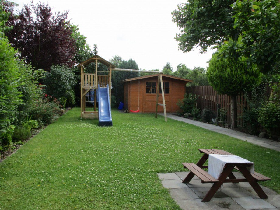 Garten Doppelhaush�lfte Sankt Augustin