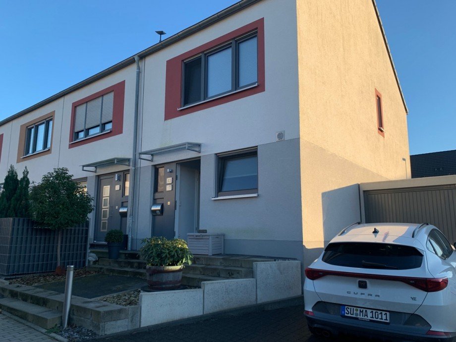 Vorderansicht Reihenendhaus Gelsenkirchen