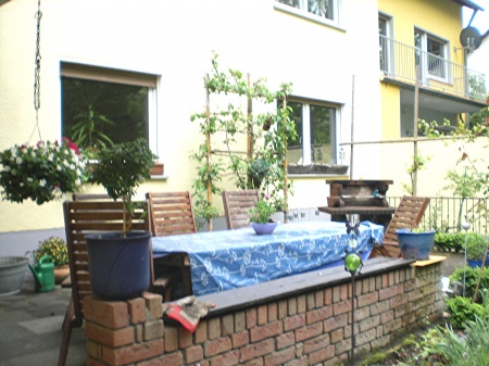 Terrasse / Ansicht 2 Doppelhaush�lfte Sankt Augustin