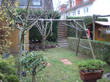 Gartenansicht Reihenhaus Sankt Augustin