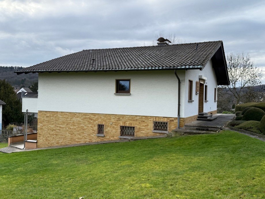 Seitenansicht Einfamilienhaus Thomasberg