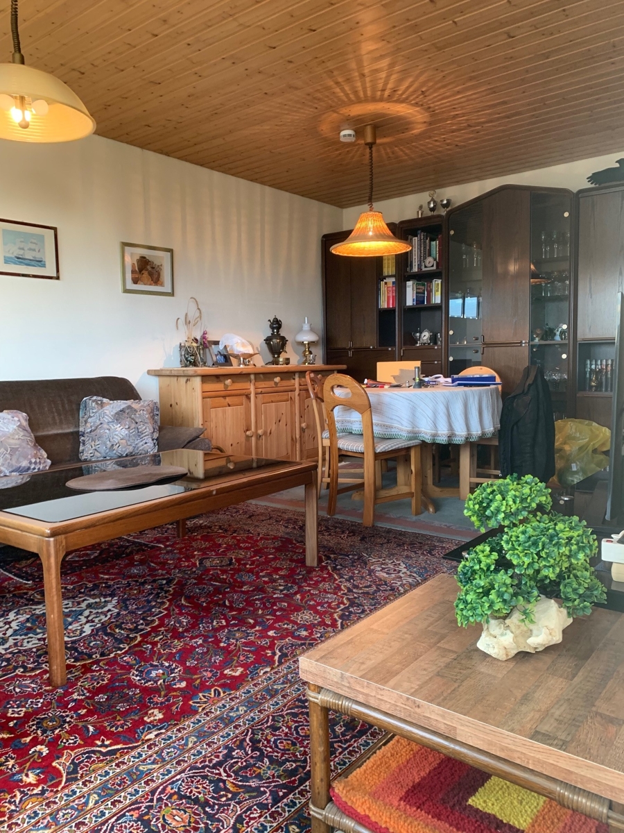 Ansicht Wohnzimmer Etagenwohnung Sankt Augustin