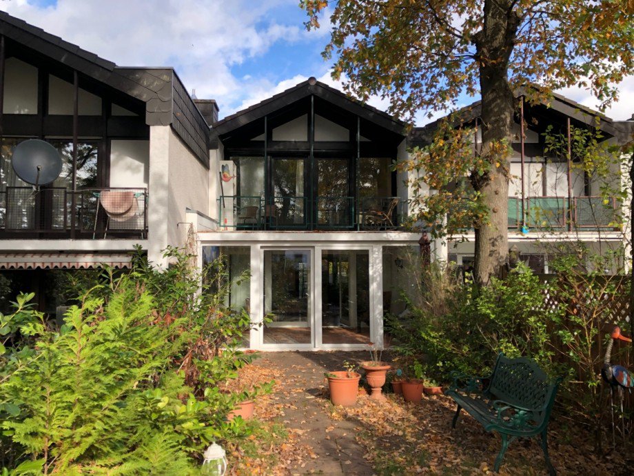 R�ckansicht Einfamilienhaus Sankt Augustin