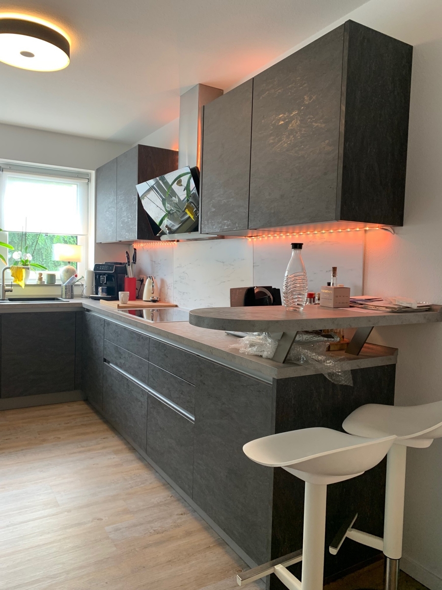 Ansicht Einbauk�che Reihenendhaus Niederkassel