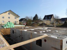 2 Doppelhaush�lften HENNEF, NEUBAU, 2 Stadth�user, 4 Zim., ca. 138 m� Wfl., Terrasse, Garten, Garage,
GrSt. ca. 600 m�