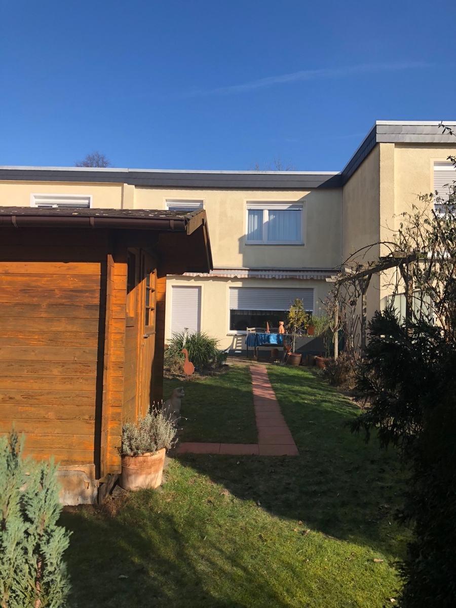 R�ckansicht Einfamilienhaus Sankt Augustin