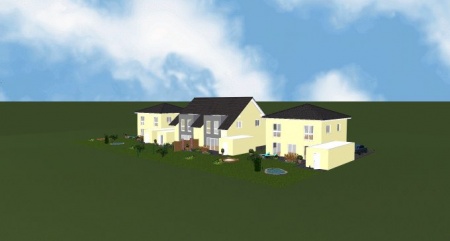 Gesamtansicht Einfamilienhaus Hennef (Sieg)