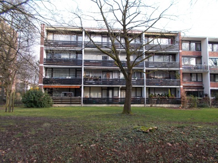 R�ckansicht Etagenwohnung Sankt Augustin